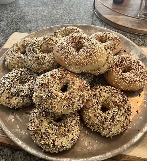 Homemade Everything Bagels