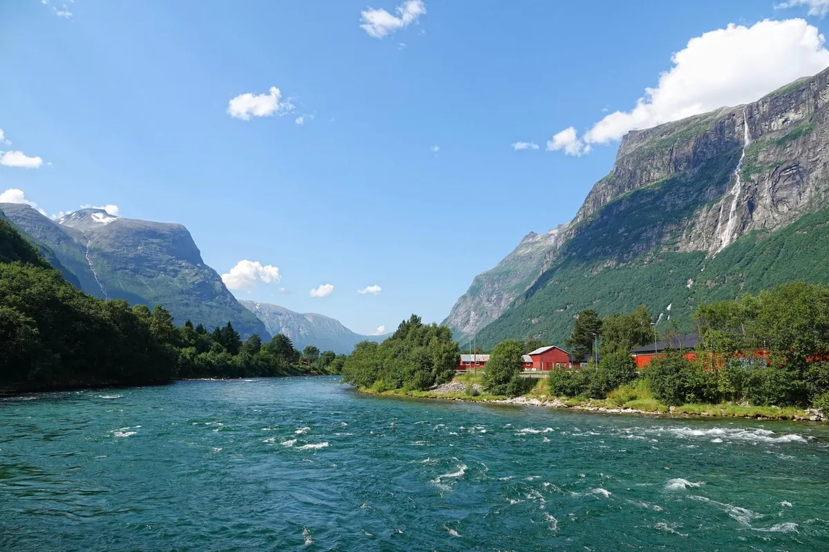 Jotunheim is a real place in Norway, and this week I went there on a road trip. [OC]