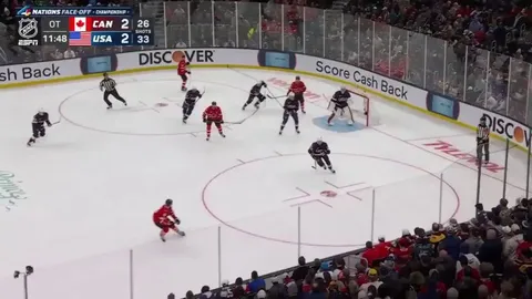 Conor McDavid scores in overtime, Canada beats USA to win the 4 Nationals Final