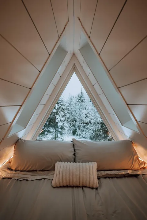 Cozy Aframe Window Nook