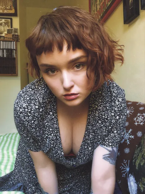 Peaking at my red lingerie?