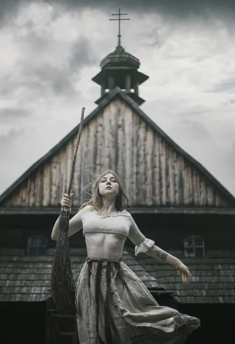 ITAP of myself in front of a church [Portrait]