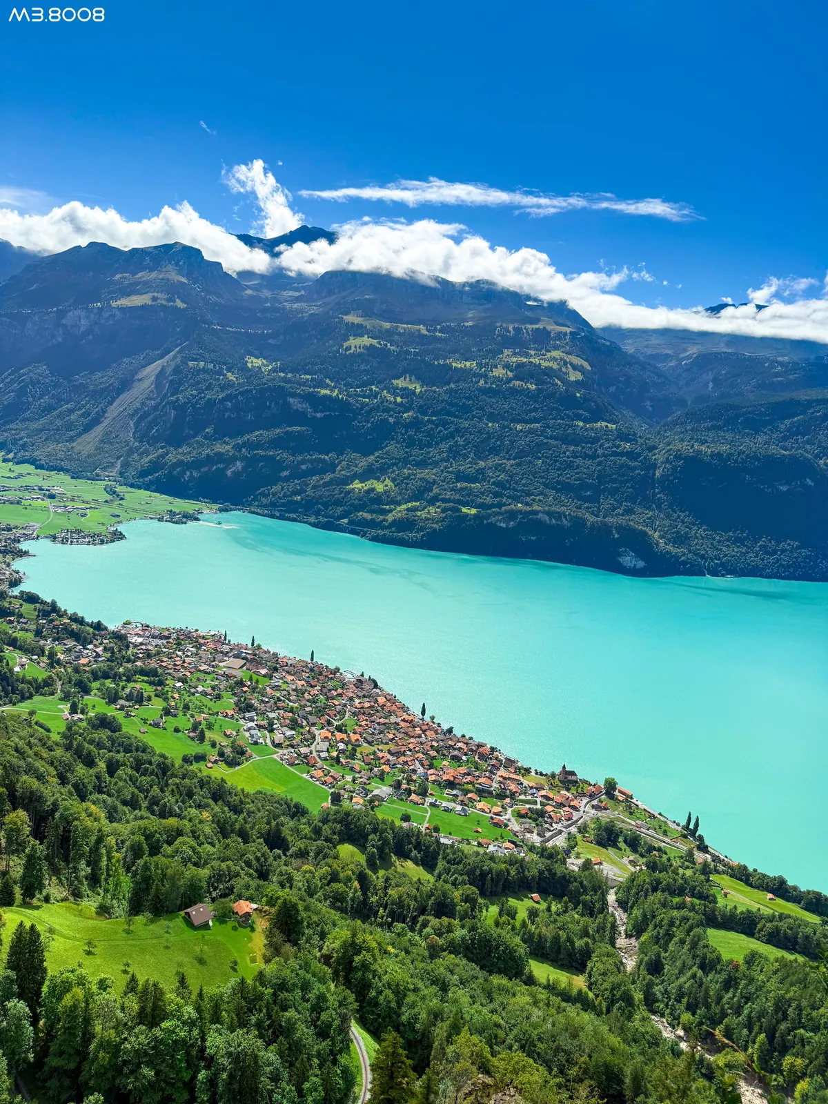 Switzerland 🇨🇭- Brienz Lake, Brienz Rothorn Bahn, Brienz Town