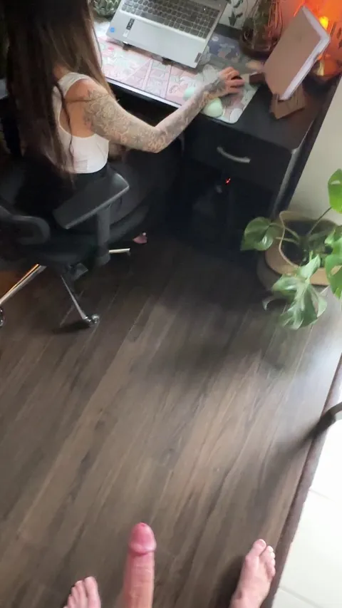 He just has to appear and I’ll start sucking