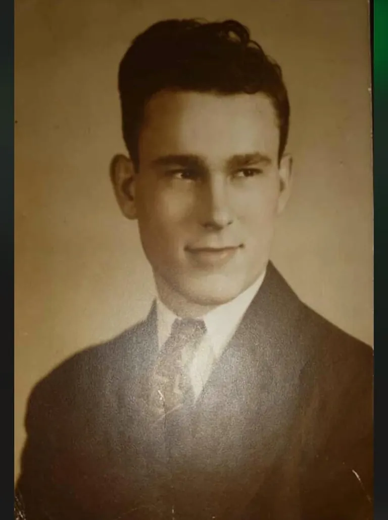 Great Grandpa before and after WWII England and France