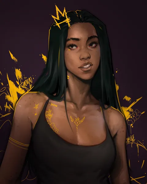 Untitled, SxDayz , digital painting, 2024