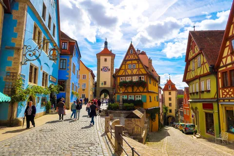 Rothenburg ob der Tauber, Germany. It’s a real life fairly tale.