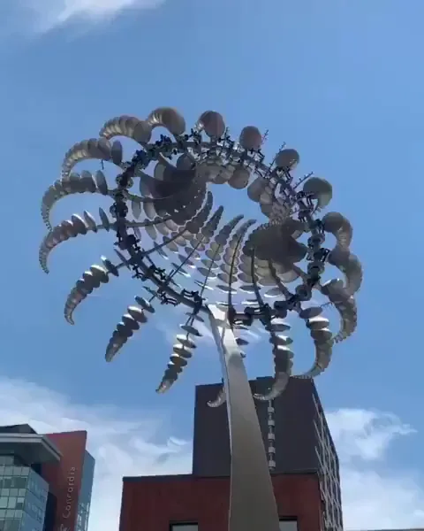 Anthony Howe is an artist specializing in crafting kinetic sculptures that come to life through the power of wind.