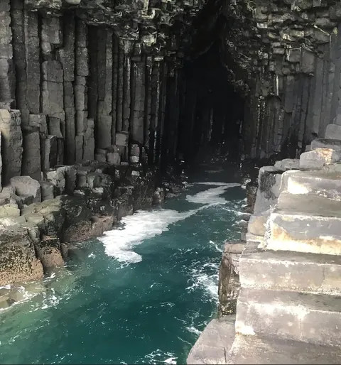 Fingal's cave Scotland