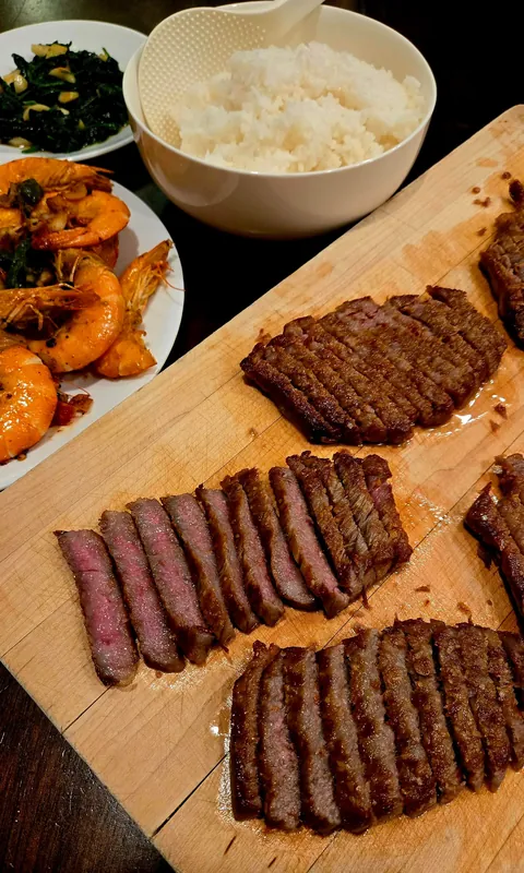 [Homemade] A5 ribeye pup approved