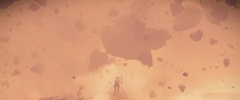 So apparently we have gas giants in No Man's Sky now. They're not entirely gas but the surface is a hot mess.