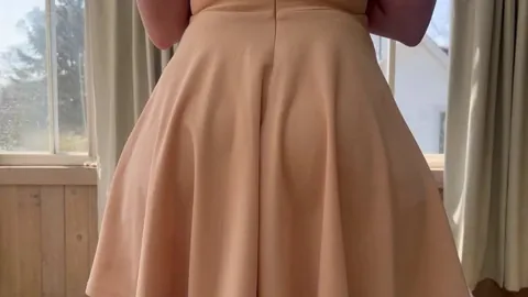 Now you know what I'm hiding under my skirt.