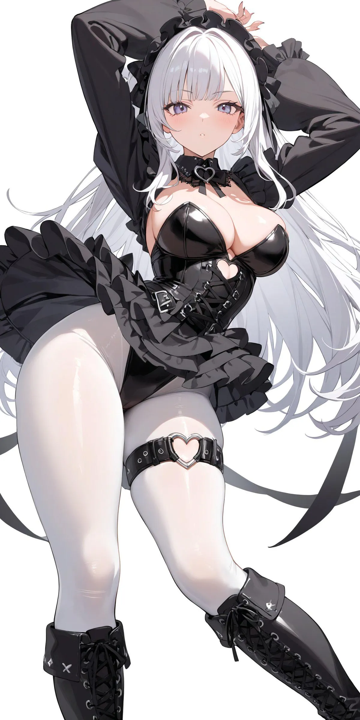 Silver Gothic Maid 