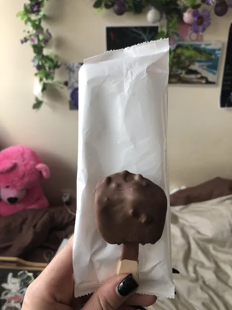 Opened a fresh ice cream and it was like this :(