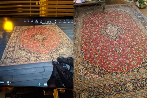 I got caught off guard when I saw my carpet in Warzone