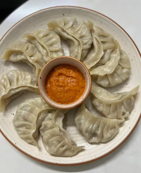 [homemade] Chicken Momo