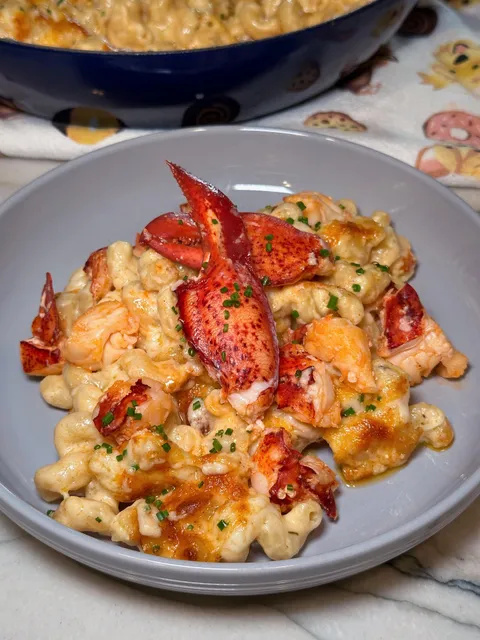 [OC] Lobster mac ‘n cheese