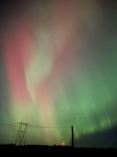 First time ever seeing aurora in person