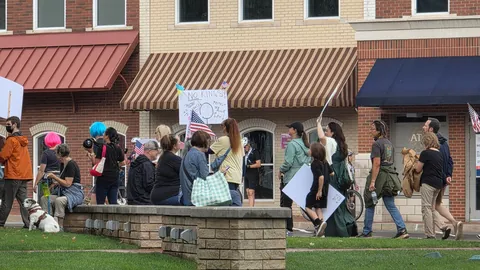 No Kings Event in Bentonville, Arkansas