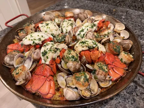 [Homemade] Christmas Eve paella