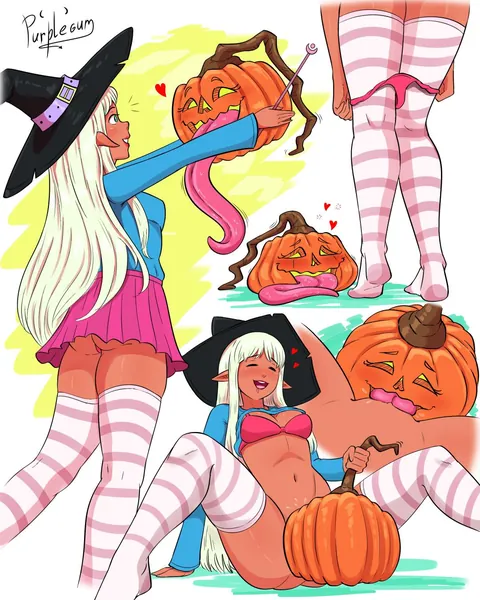 Pumpkin girl(friend) [Original]