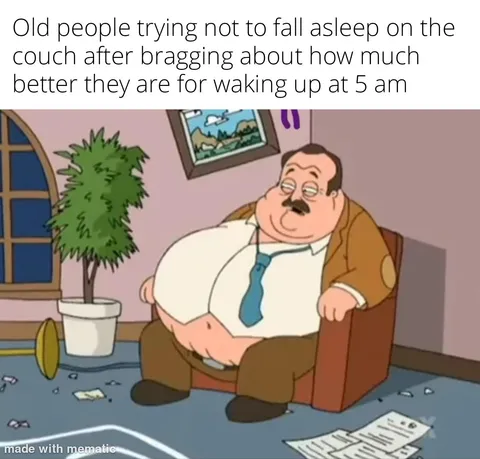 You are not superior for waking up early