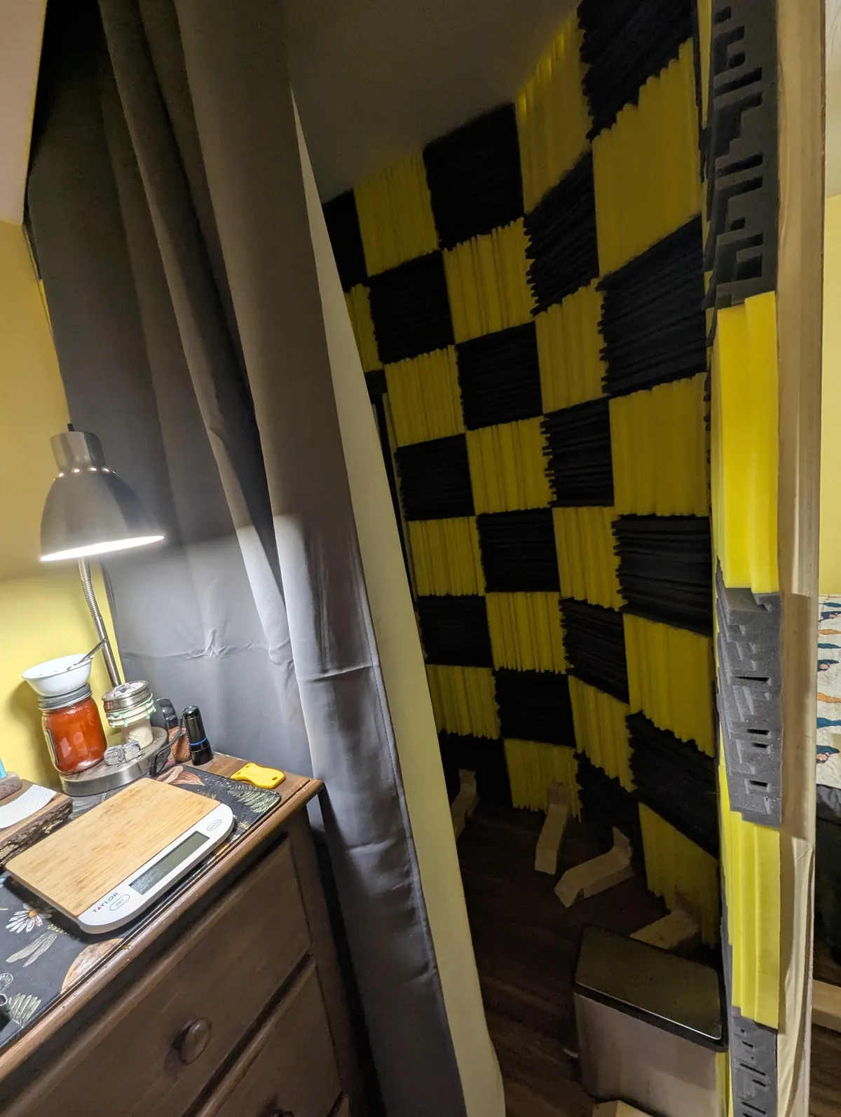 Needed to reduce sound leaving my office