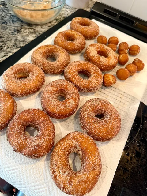 [homemade] Apple Cider Donuts