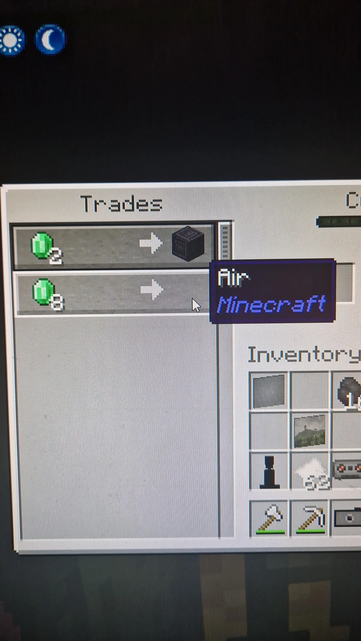 And then me thinking 6 emerald for a carrot is bad