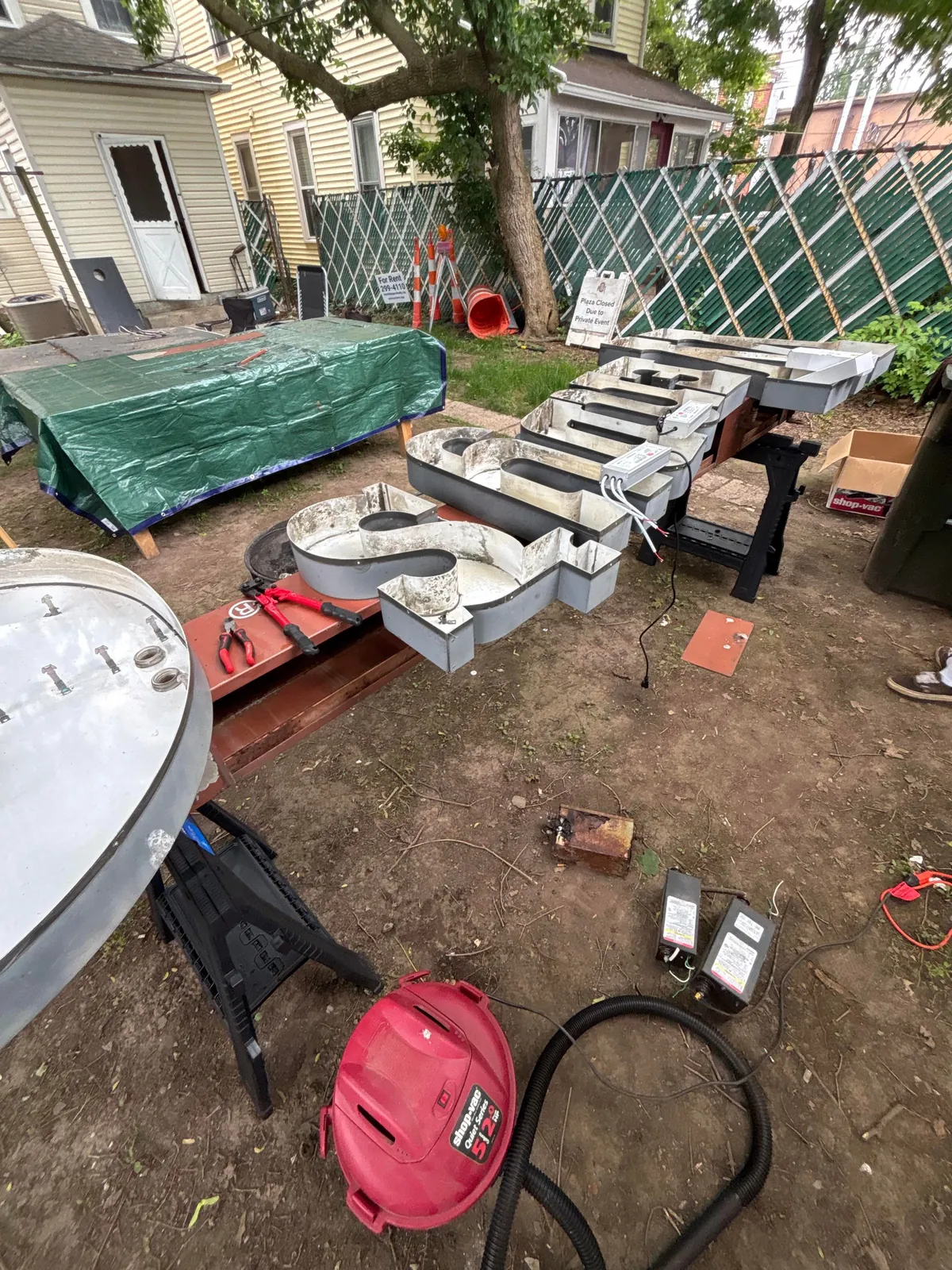 Update: 12ft Wendy’s Sign in Our College Backyard
