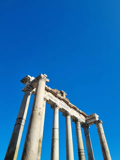 ITAP of a ruined temple in Rome