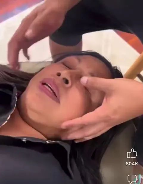 A relaxing chiropractic procedure