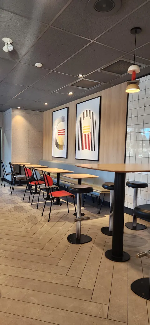 What happened to my childhood? This screams dystopian corporate, not kid friendly. What is with the artwork?! This is McDonald's?!