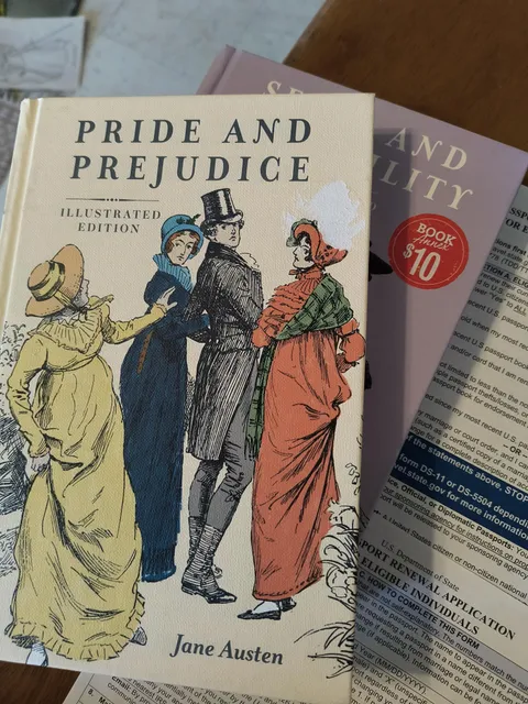 My husband bought me these books today and when I went to take the store's sticker off I ruined it... 