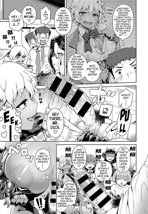 [Kousuke] Succubus Joshikou de Sakusei Jisshuu ~Kyouzai wa… Ore!?~ | Succubus Girls’ School Milking Lab ~And the Teaching Aid… is Me!?~