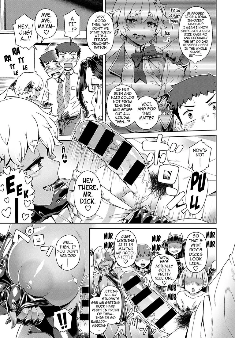 [Kousuke] Succubus Joshikou de Sakusei Jisshuu ~Kyouzai wa… Ore!?~ | Succubus Girls’ School Milking Lab ~And the Teaching Aid… is Me!?~