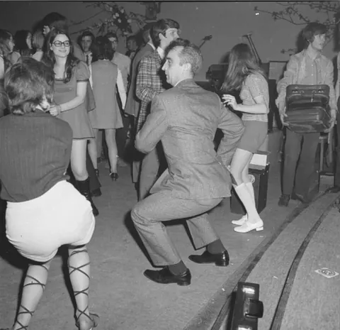 A party in in 1970s