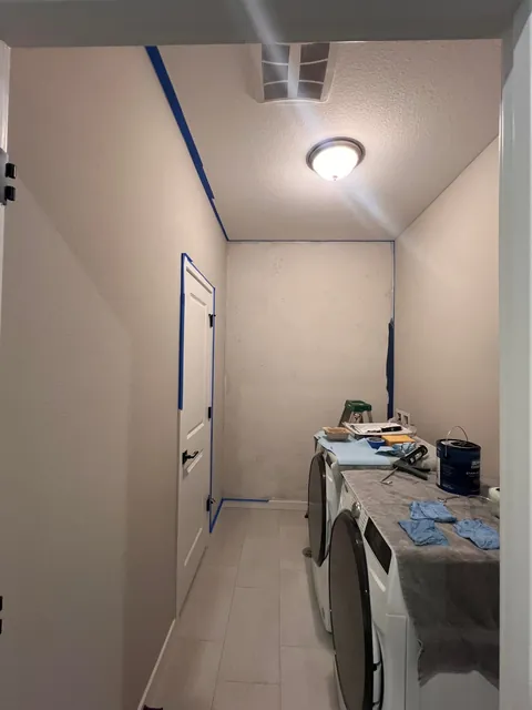 DIY laundry room before and after!