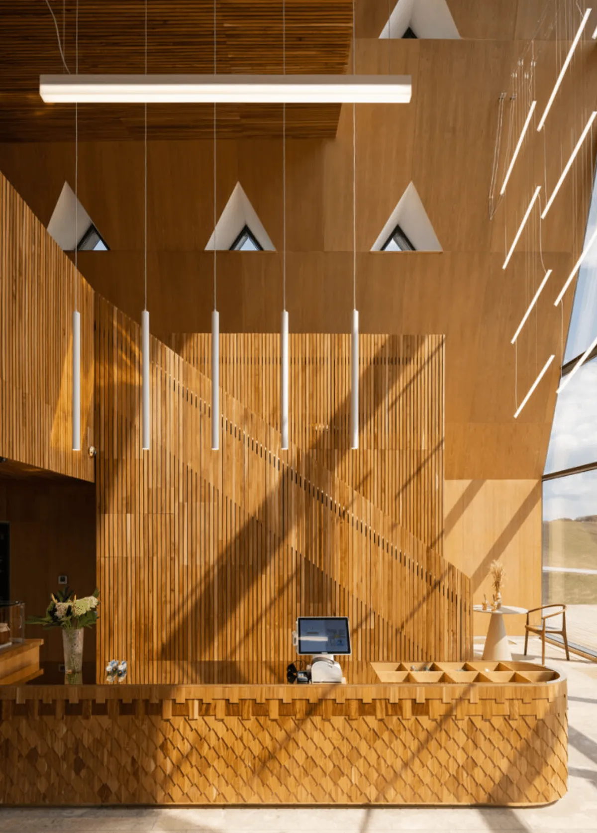 Hospitality Center at Kudykina Gora Park by Megabudka in Lipetsk Oblast, Russia