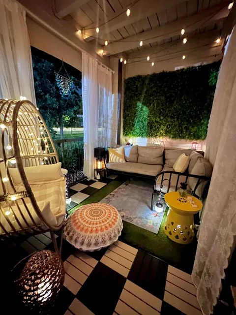 Cozy apartment patio ☀️🧚
