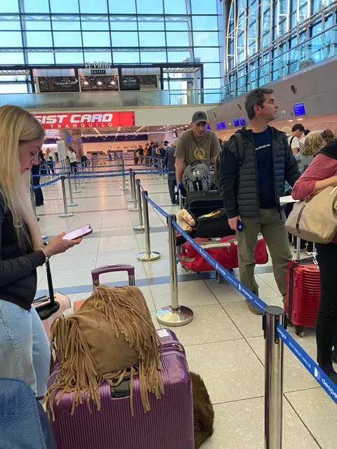 This girl at the airport waits until the queue moves all the way forward to move. People confronted her and she said “it’s the same if i move now or later”.