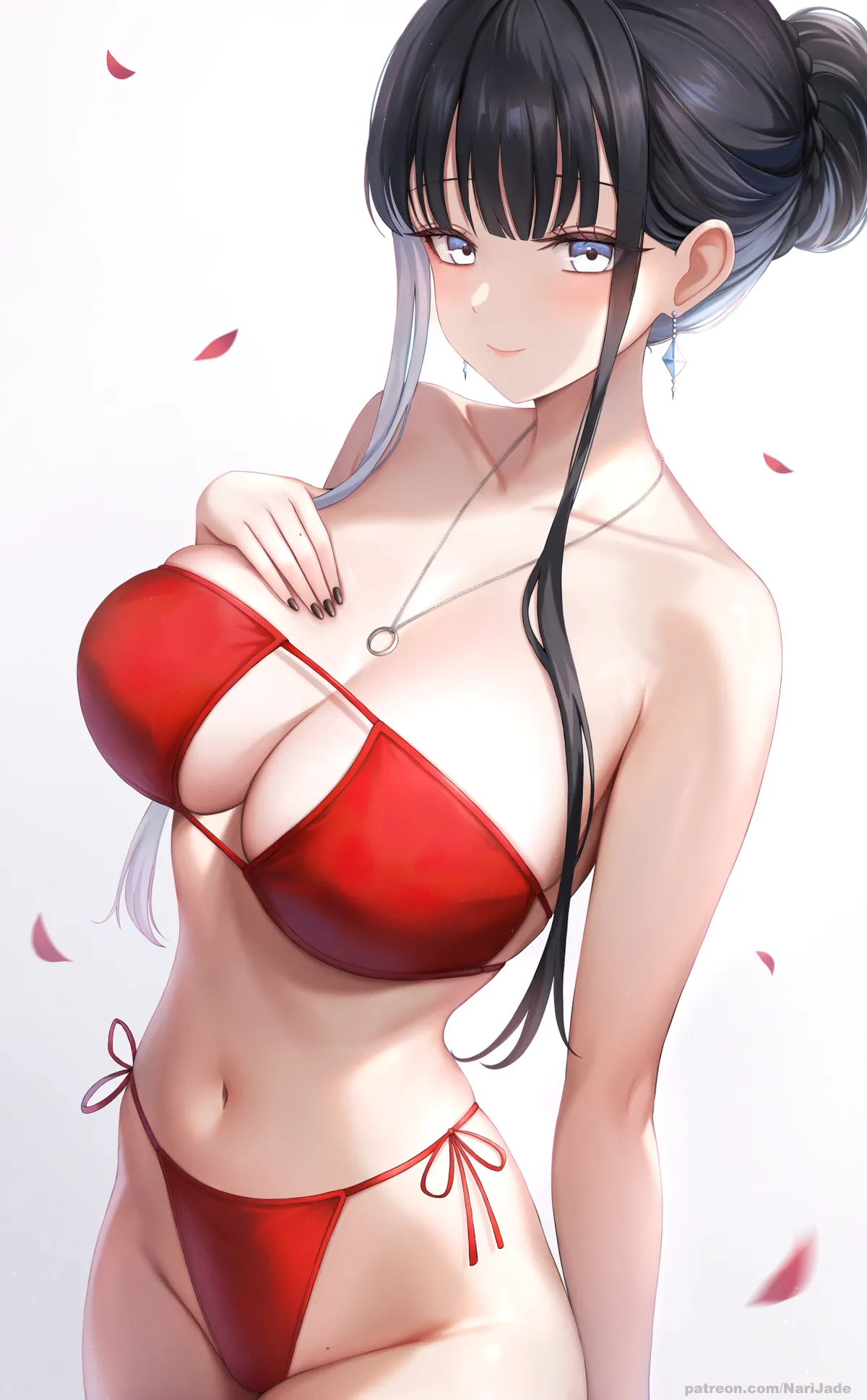 Iris in bikini
