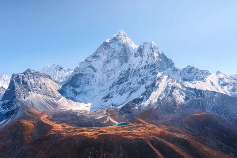 Mt. Ama Dablam, Nepal [OC] [1620x1080]