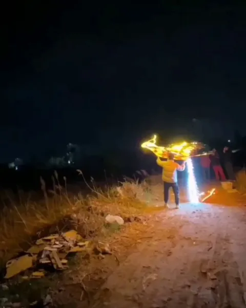 A remote controlled aircraft firebird