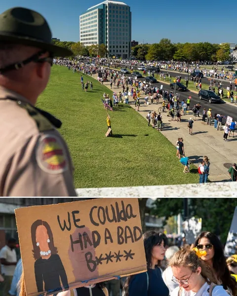 [OC] Nashville No Kings Rally