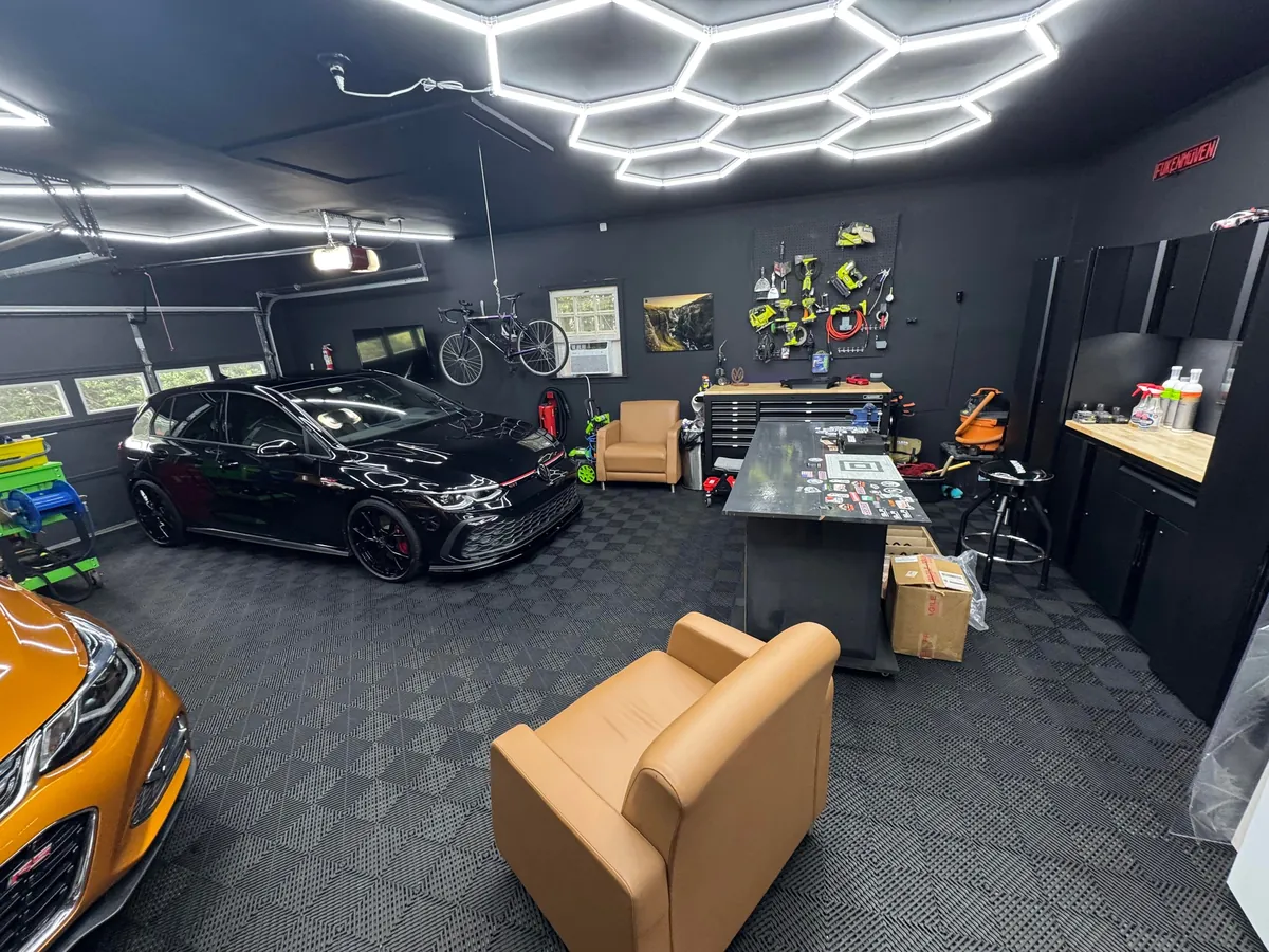 Dream garage achieved