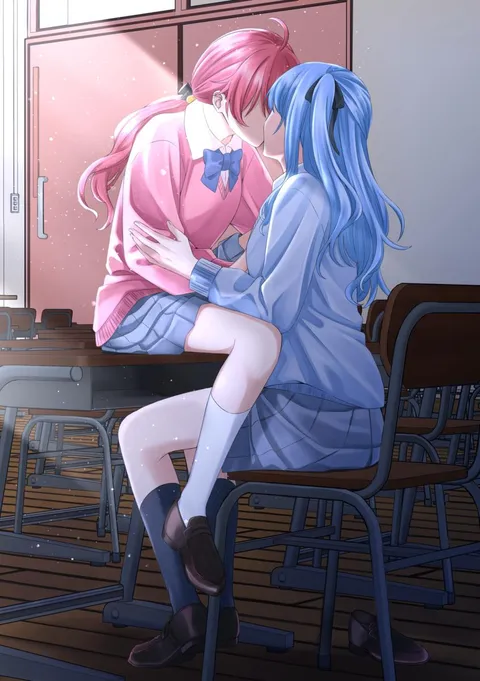 Classroom kiss [Hololive]