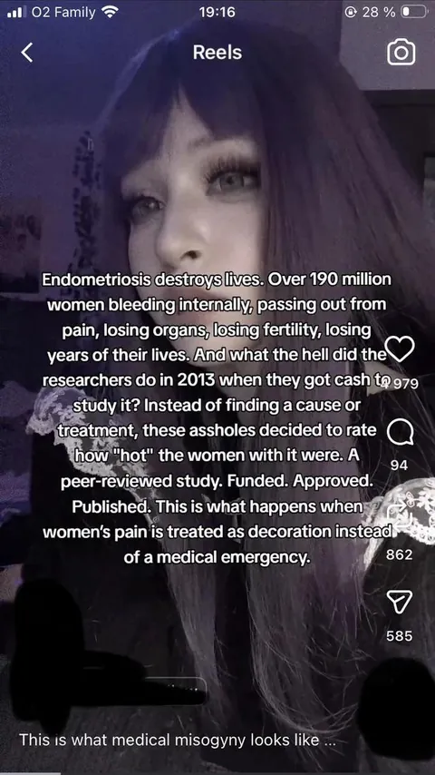 Medical misogyny in one screenshot