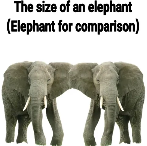 Just so you understand the size of the elephant