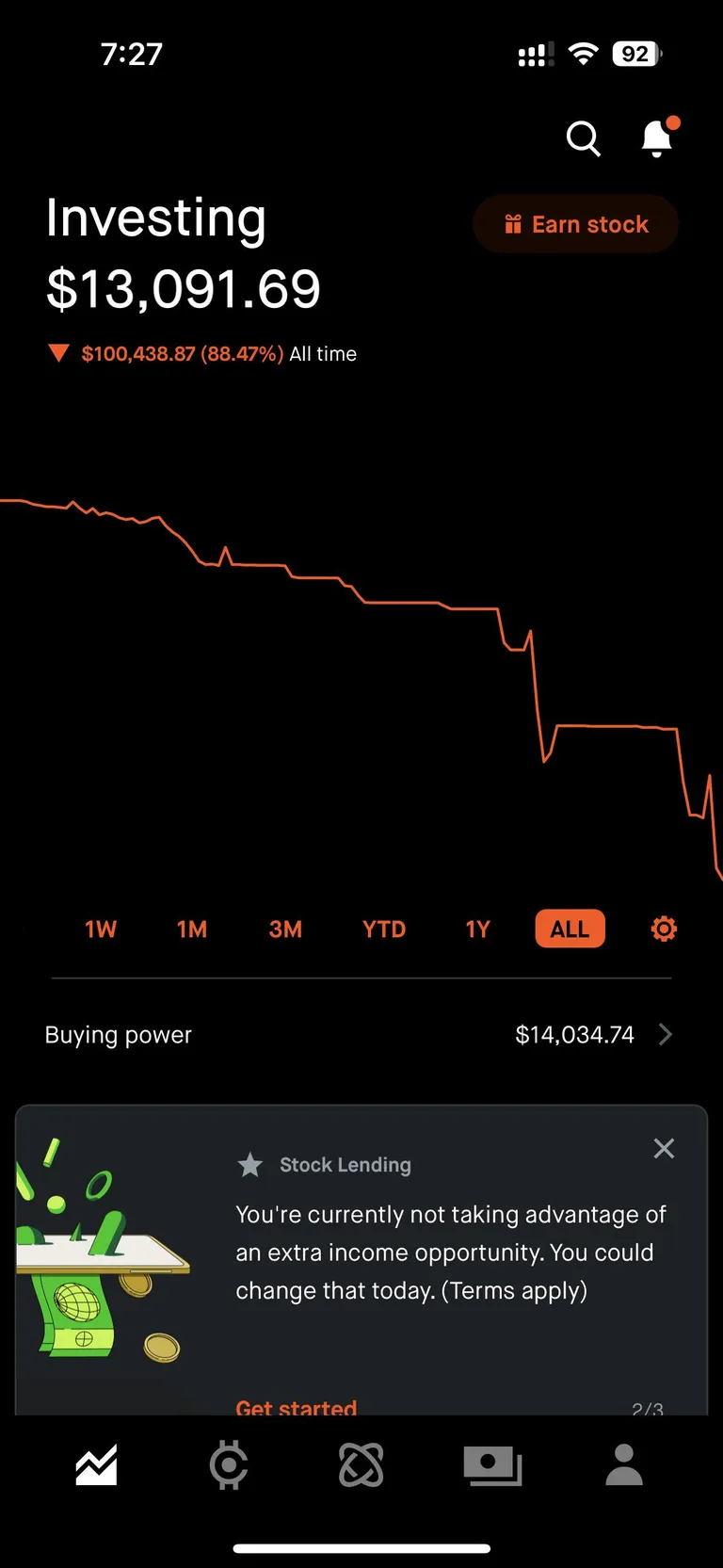 Finally hit 6 figures 